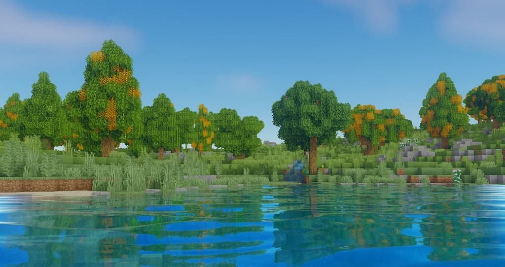 Oceano Shaders is among the best (Image via Minecraft Resource Packs)