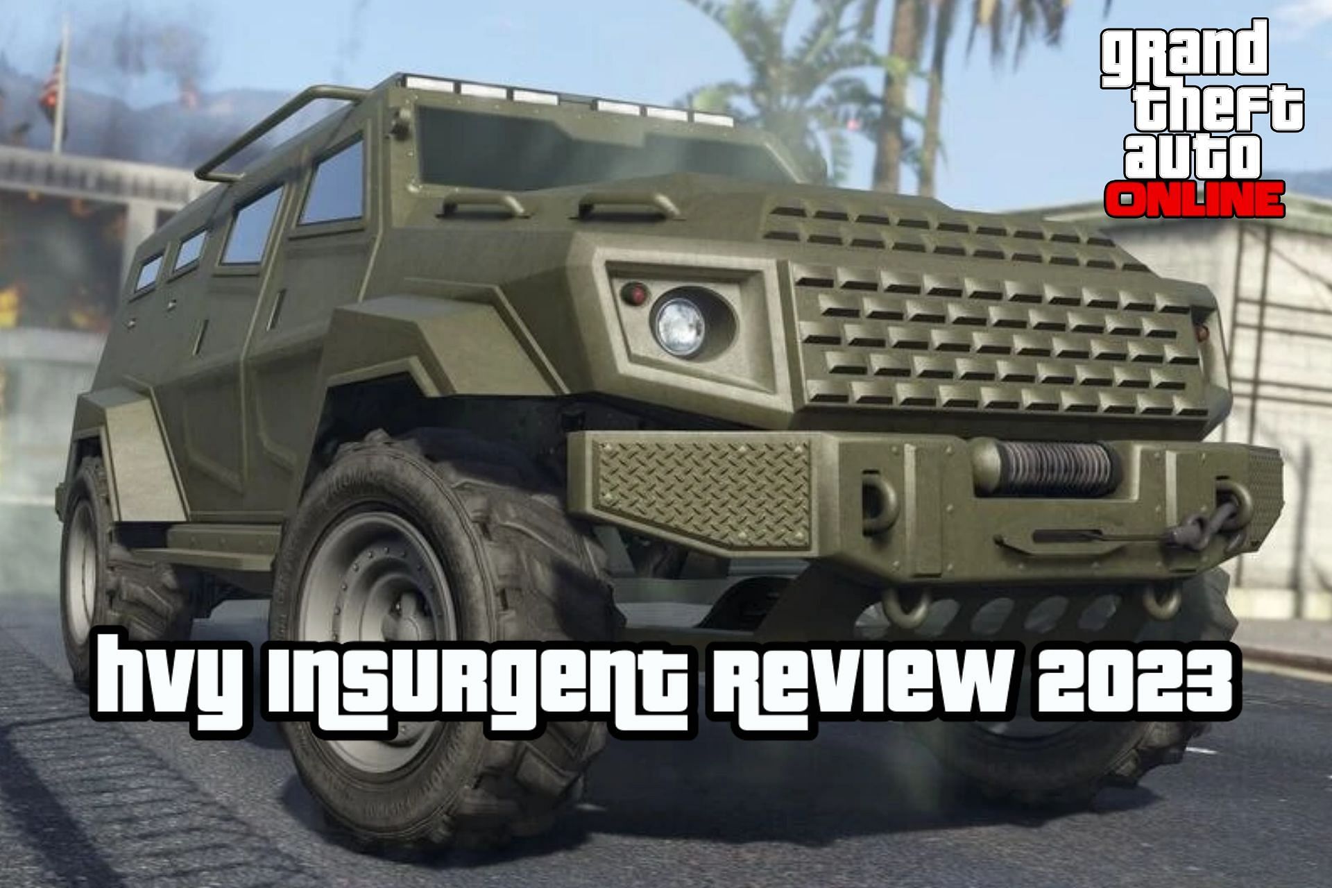 The HVY Insurgent is one of the best armored vehicles in GTA Online (Image via GTA Fandom)