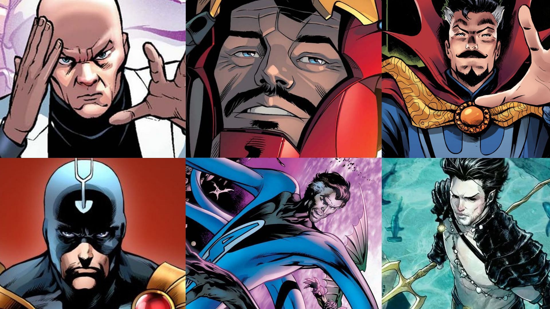 The six original members (Image via Marvel Comics)