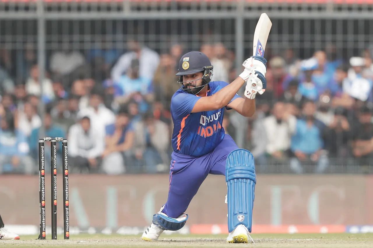 Rohit Sharma struck nine fours and six sixes during his innings. [P/C: BCCI]