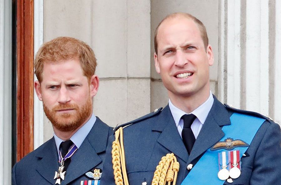 Prince Harry with his brother Prince William (Image via Getty Images)