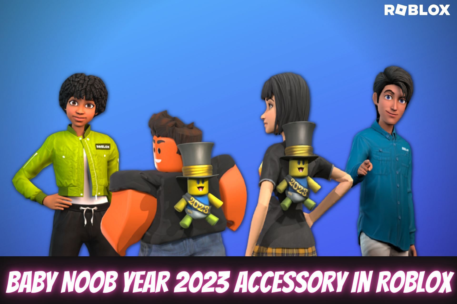 How to get Baby Noob Year 2023 accessory in Roblox