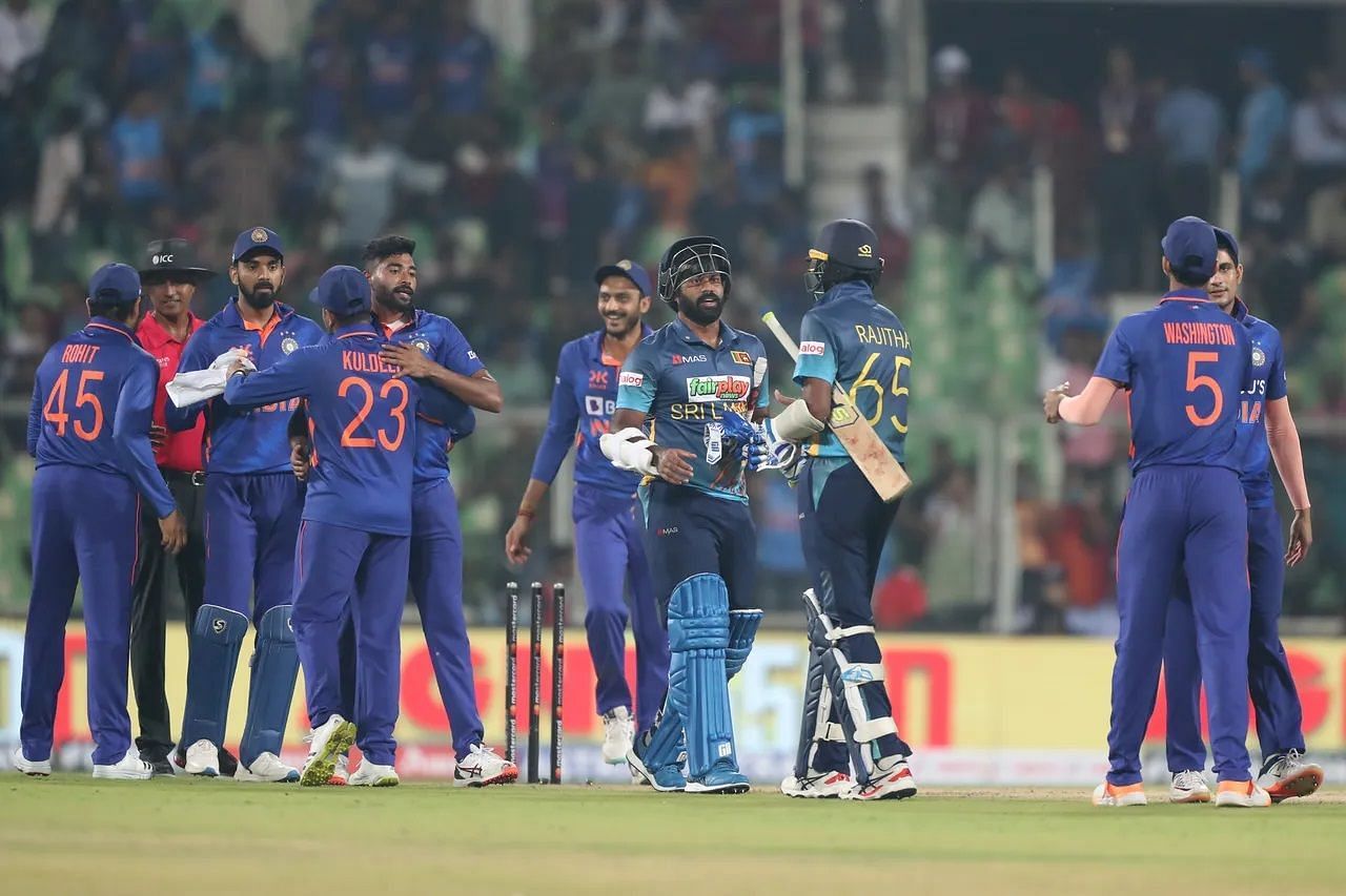 India mauled Sri Lanka in the final ODI of the three-match series. [P/C: BCCI]