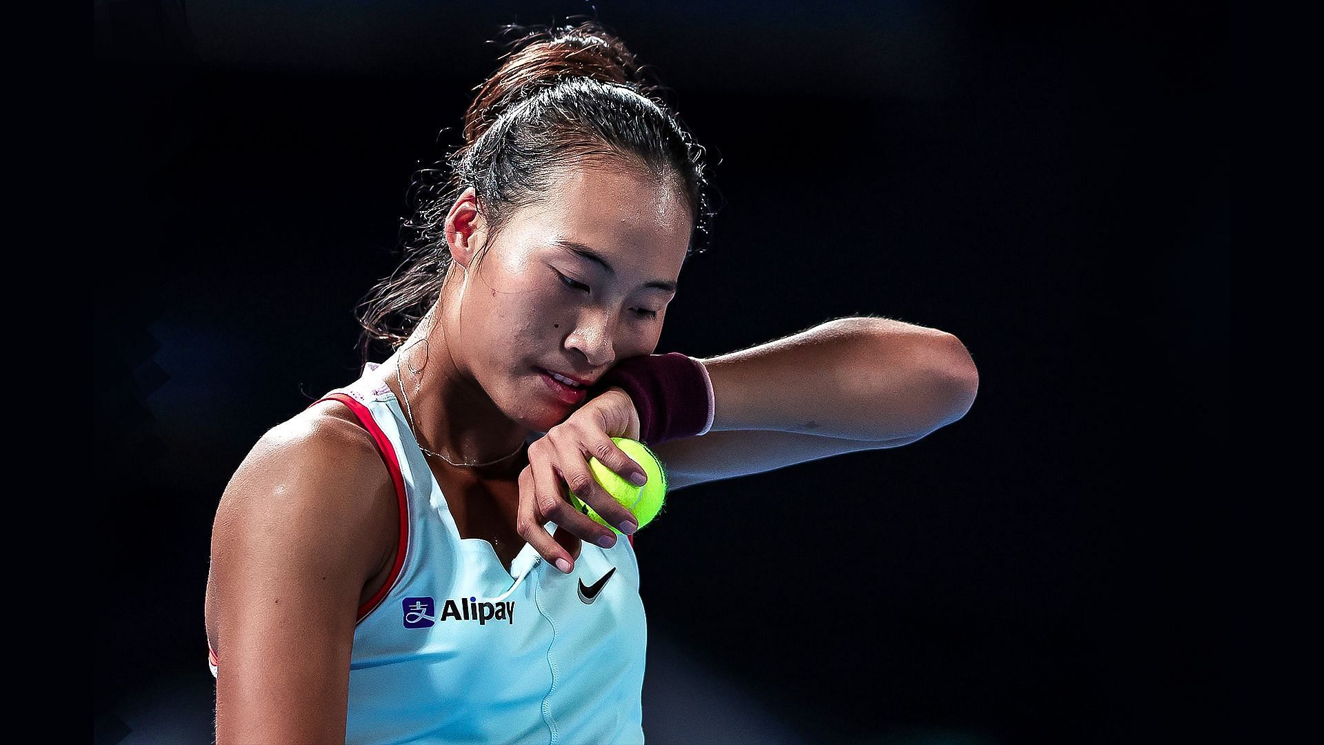 Qinwen Zheng was bombarded with questions about Peng Shuai by activists at Australian 