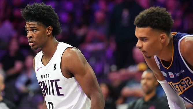 Ranking top 10 NBA Mock Draft prospects that NBA teams can target featuring Victor Wembanyama, Scoot Henderson, and others