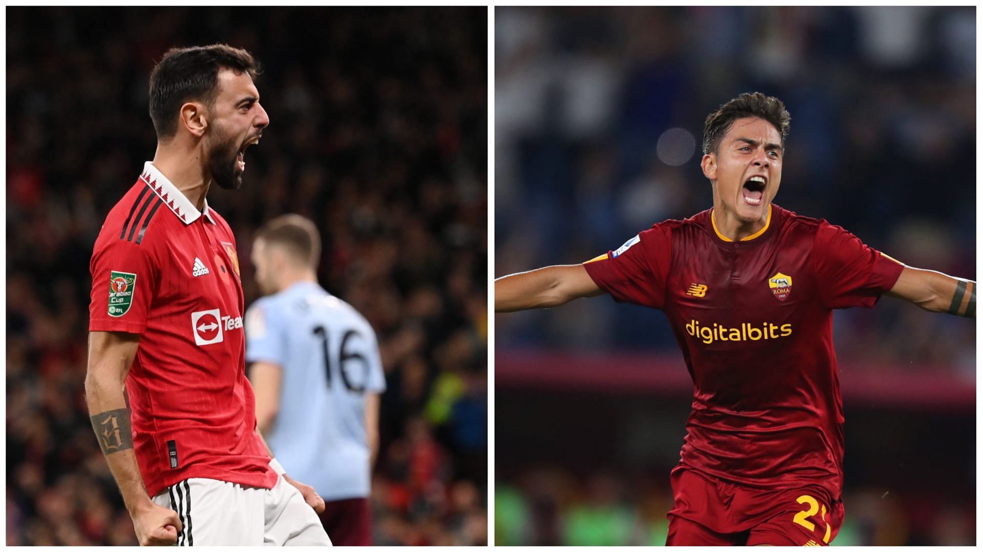 Dybala and Bruno had impressive showings for their clubs (Images via Getty)