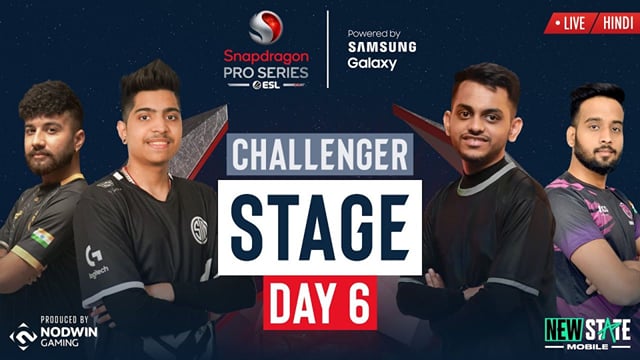 PUBG New State Pro Series Mobile Challenger Day 6: Overall rankings ...