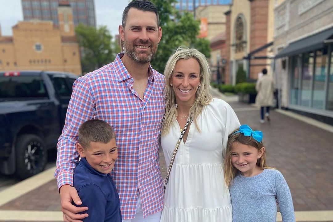 Chad Henne with wife Brittany and kids | Image Credit: Chad Henne/Instagram