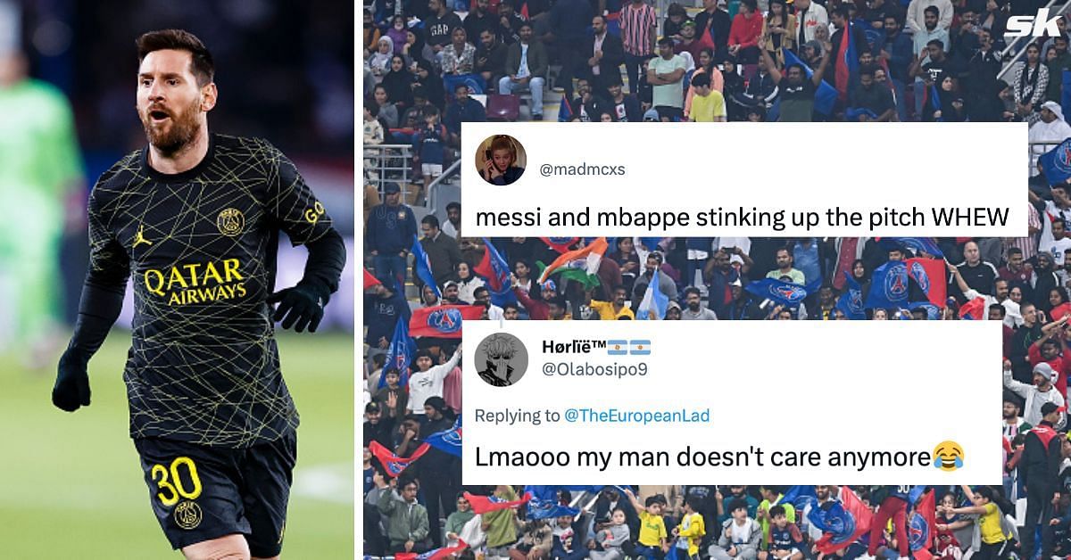 "Holding Mbappe back", "Ronaldo must be so proud" - Lionel Messi gets ripped apart by fans for his 'stinker' in PSG's 1-1 draw against Reims