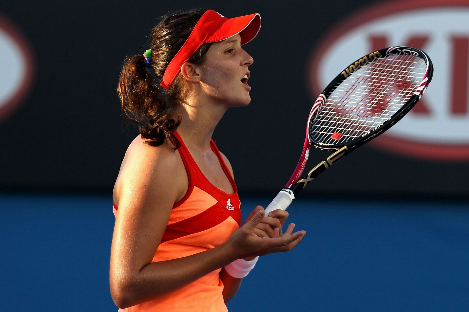 Laura Robson during the 2012 Australian Open