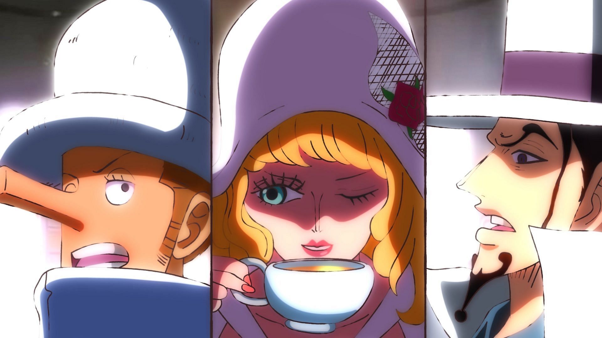 No one would have expected Stussy to double-cross Lucci and Kaku (Image via Eiichiro Oda/Shueisha, One Piece)