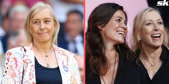 Martina Navratilova's wife Julia Lemigova vows to fight tennis icon's cancer diagnosis together