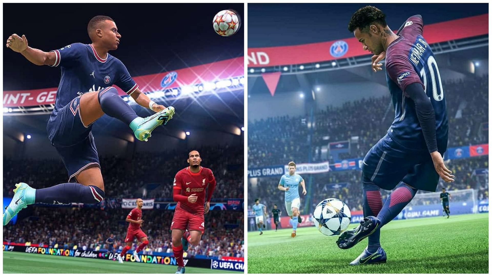 This is the most overpowered crossing technique in FIFA 23 (Images via EA Sports)