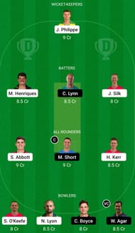 SIX vs STR Dream 11 Prediction Today, Grand League