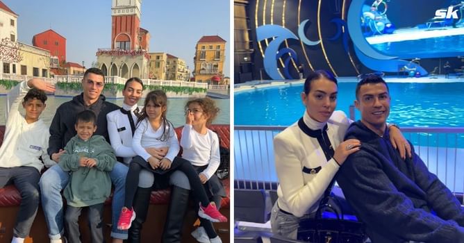 "Quality time with my loves" - Cristiano Ronaldo and Georgina Rodriguez settle into Riyadh as they go on amusement park trip with family