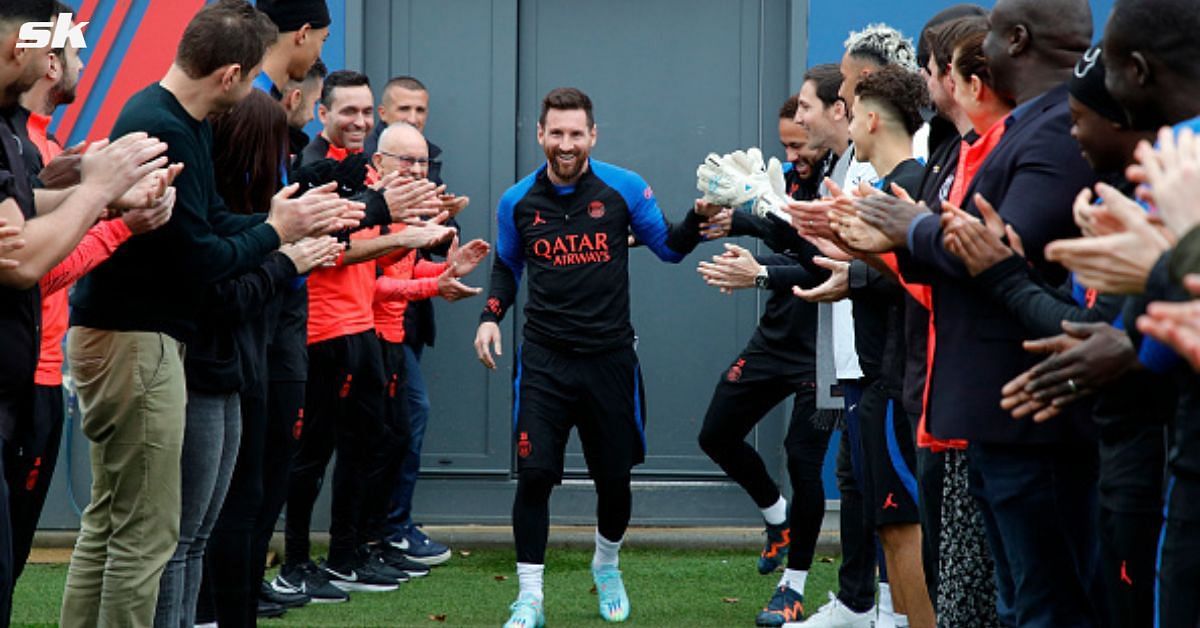 Lionel Messi return to PSG training