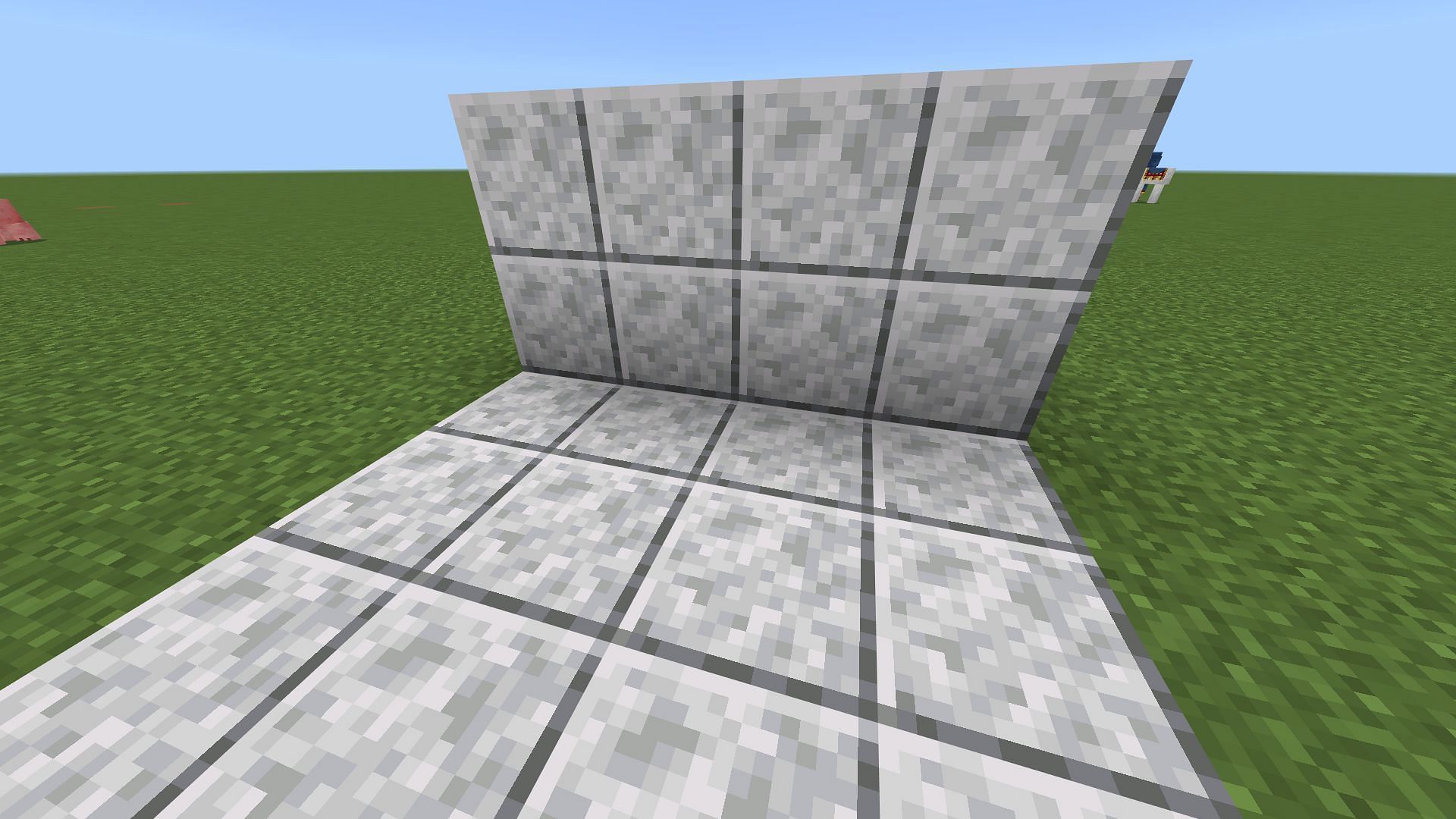 Polished diorite is slightly better than regular diorite in Minecraft (Image via Mojang)