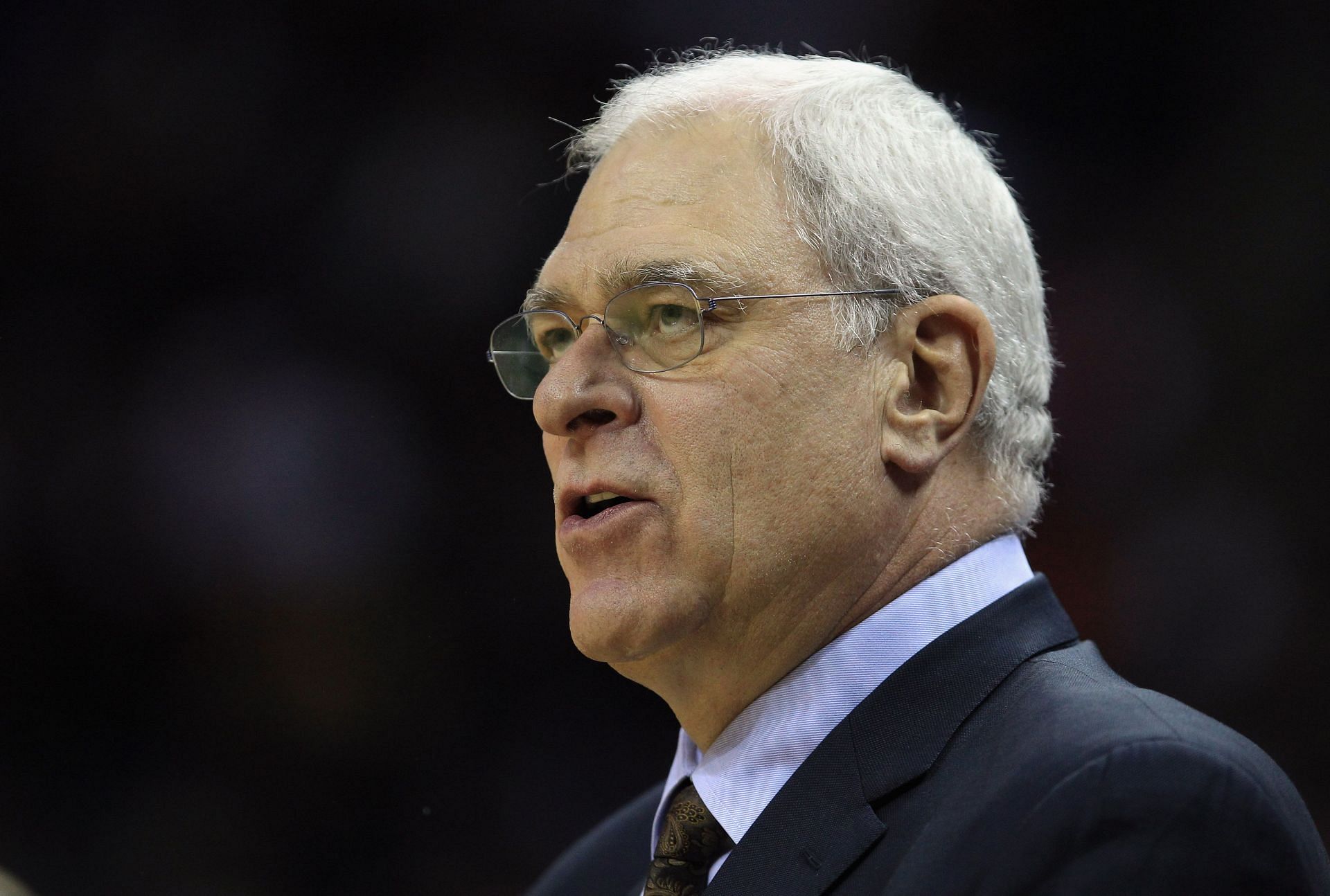 Former LA Lakers coach Phil Jackson