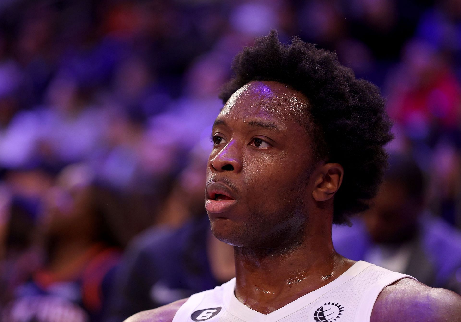 Toronto Raptors two-way forward OG Anunoby looks set to be traded soon