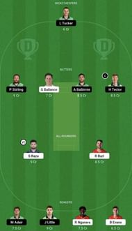 ZIM vs IRE Dream11 Prediction Team, Grand League