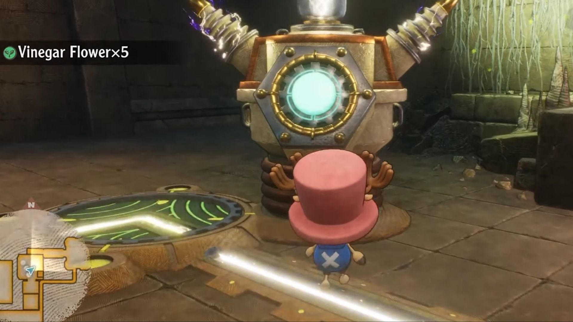 Interact with three other switches like this (Image via Bandai Namco)