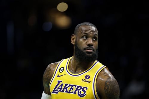 LA Lakers star forward LeBron James