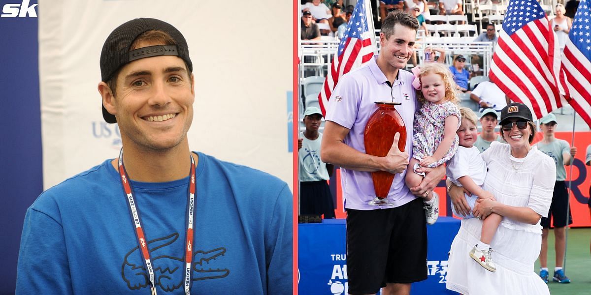 The Tennis Letter] John Isner spoke about his wife, kids, & how much tennis  means to him: “I'm gonna try not to get emotional.. Man, I've had an  incredible career. I've been