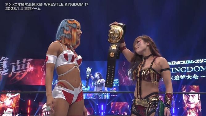 Current WWE star has four-word reaction to Mercedes Mone's (fka Sasha Banks) confrontation with KAIRI at Wrestle Kingdom 17