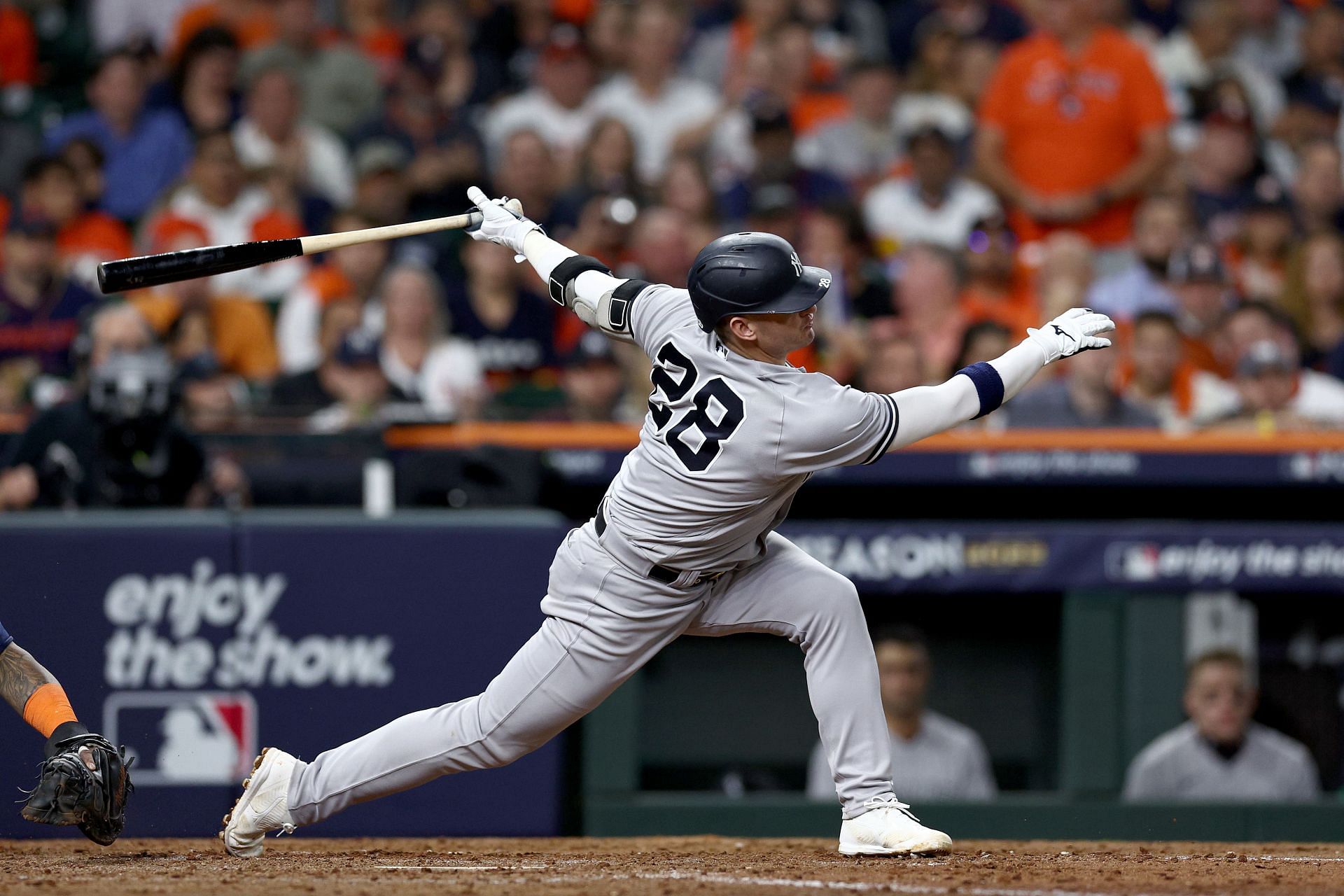 Los Angeles, United States. 02nd June, 2023. New York Yankees third baseman Josh  Donaldson (28) throws to first base for an out during a MLB game against  the Los Angeles Dodgers, Friday