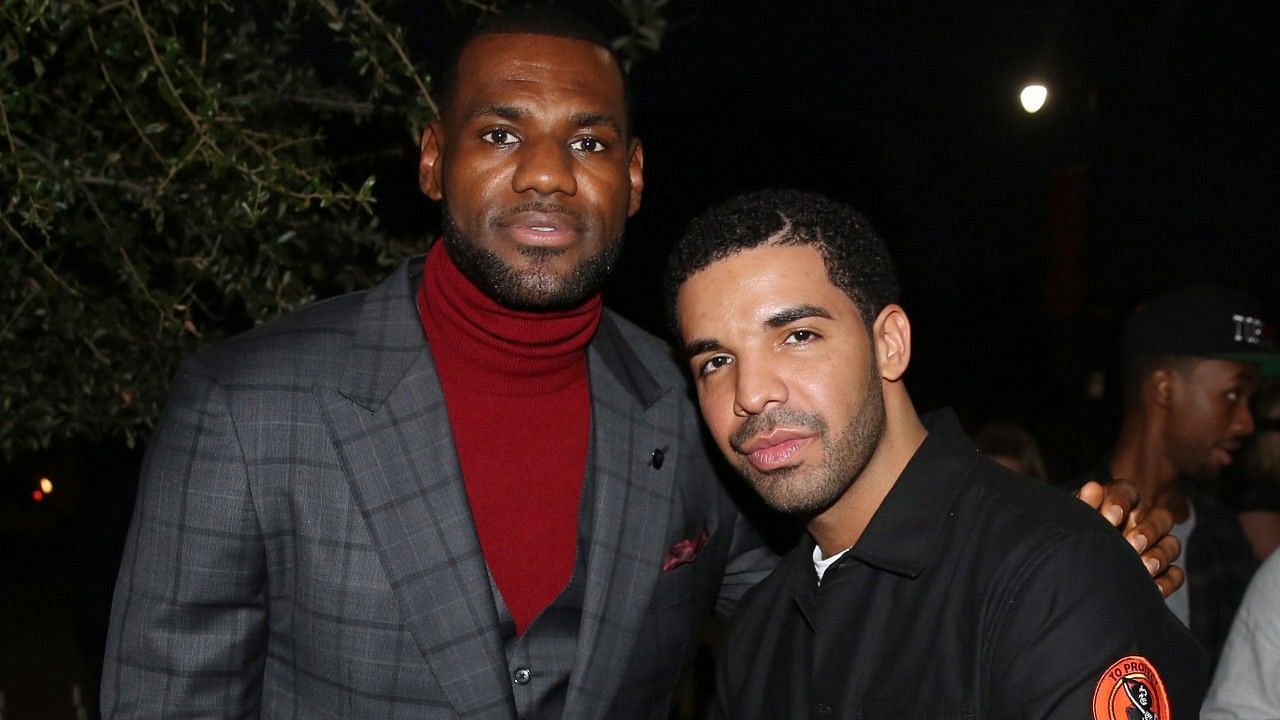 LeBron James and Drake