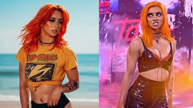 Photo: WWE Superstar Gigi Dolin shows off AEW star-inspired look on social media