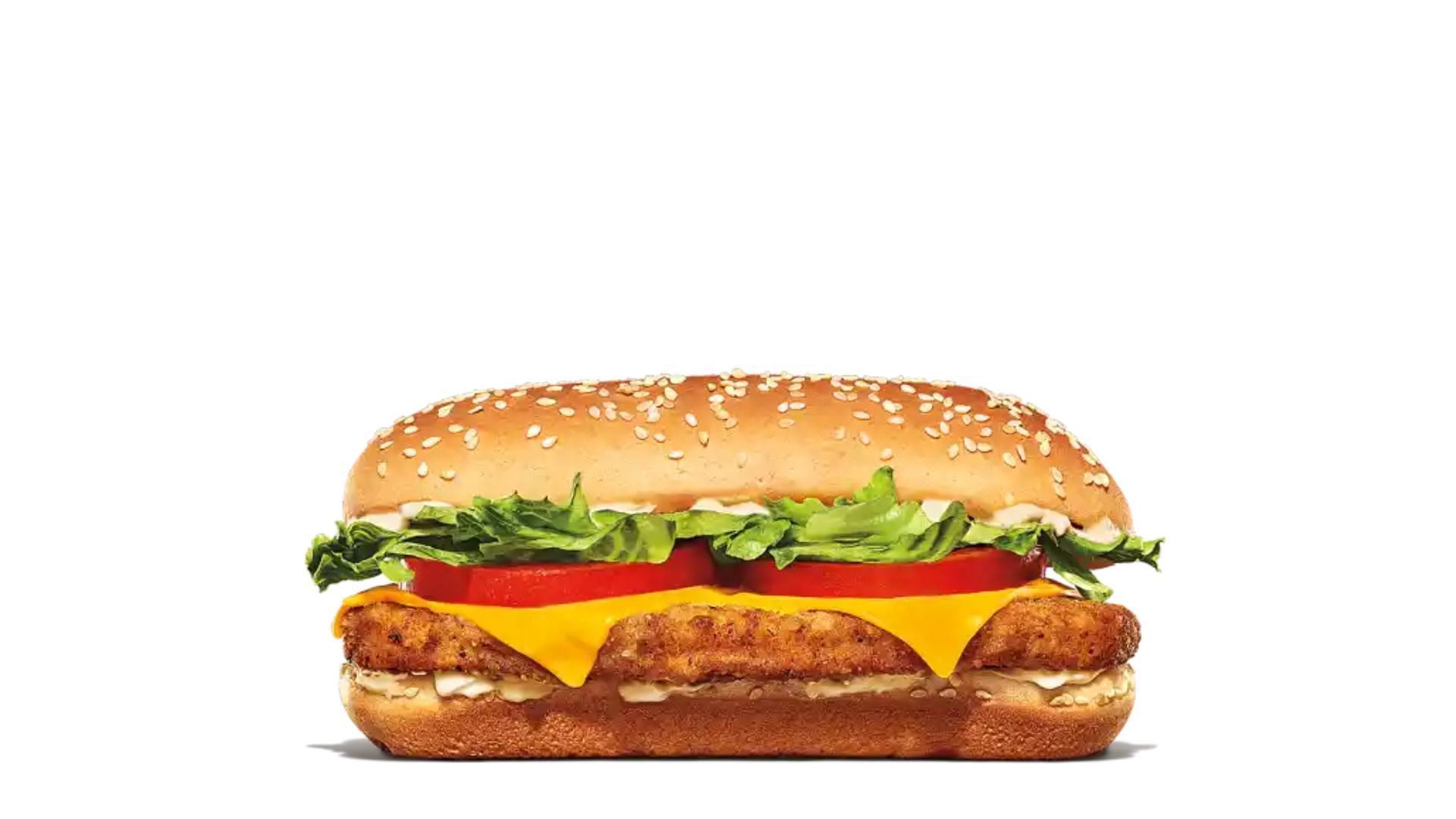 The new American International Original Chicken Sandwich (Image via Burger Kīng)