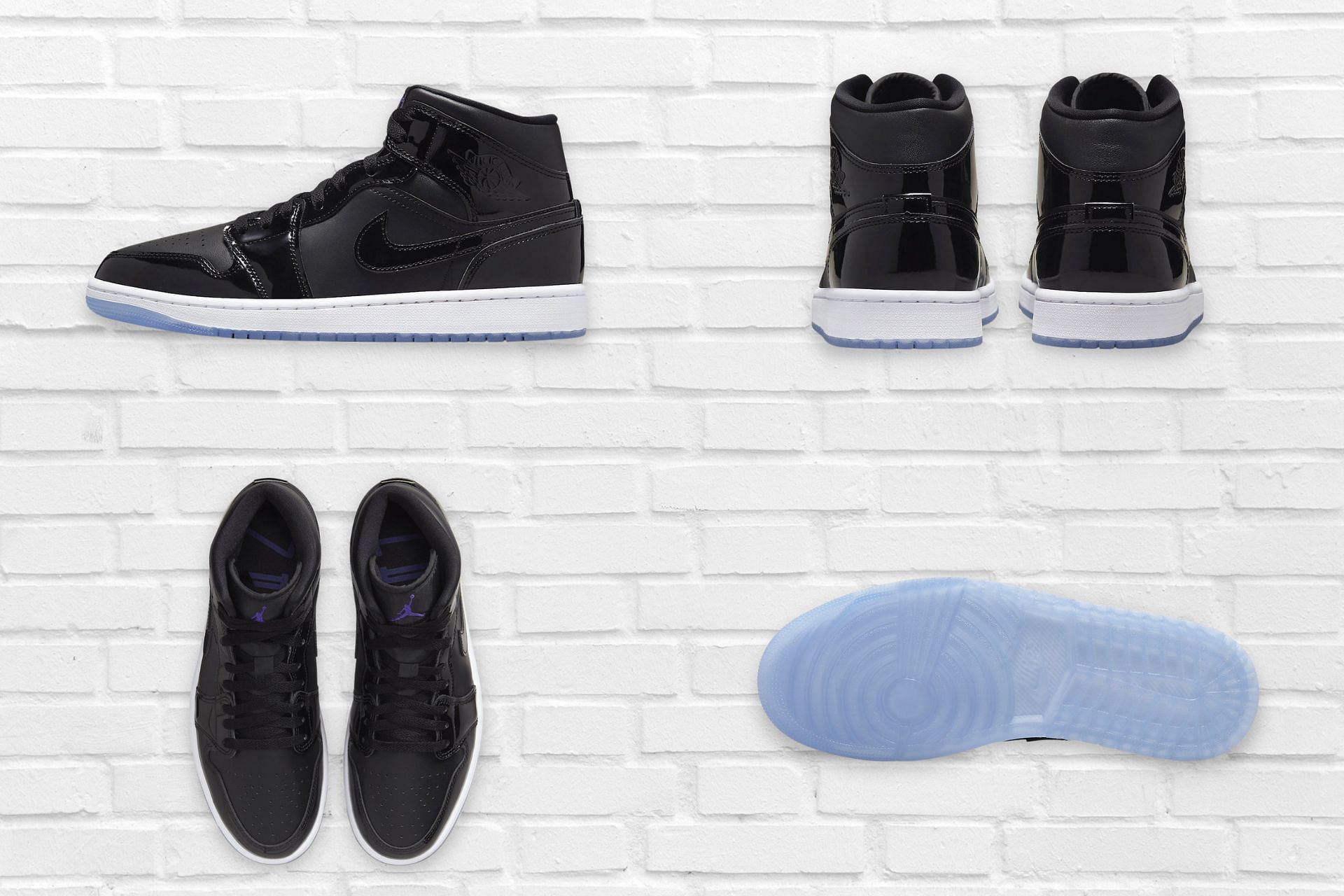 The upcoming Nike Air Jordan 1 Mid &quot;Space Jam&quot; sneakers pay homage to the 2016-released Air Jordan 11 (Image via Sportskeeda)