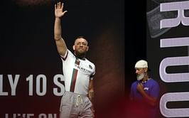 Conor McGregor shows off bruise suffered on his backside from near-death car accident