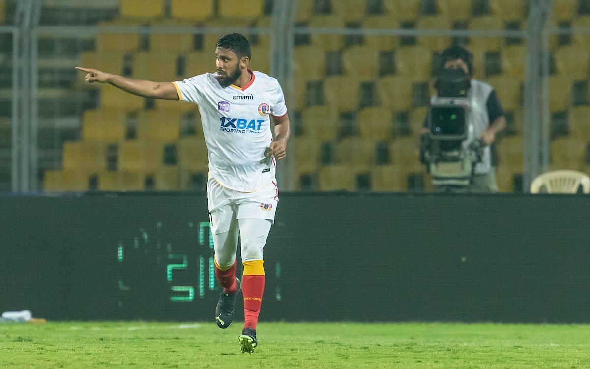 Suhair scored a goal in the second half for East Bengal (Image courtesy: ISL Media)