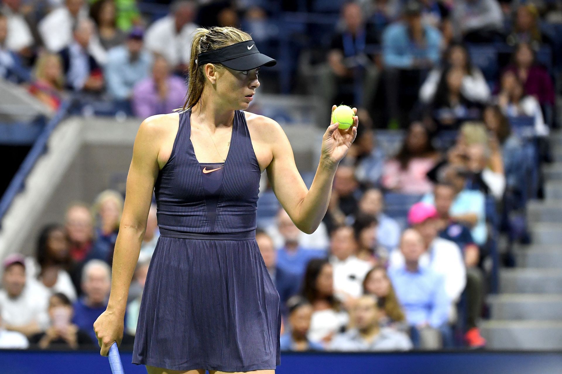 Maria Sharapova pictured at the 2019 US Open.