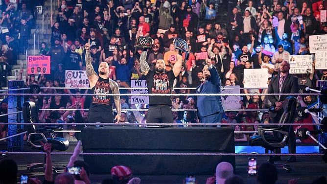 WWE SmackDown में Roman Reigns को धराशाई करने वाले फेमस Superstar ने रेसलिंग दिग्गज को खास अंदाज में दिया ट्रिब्यूट