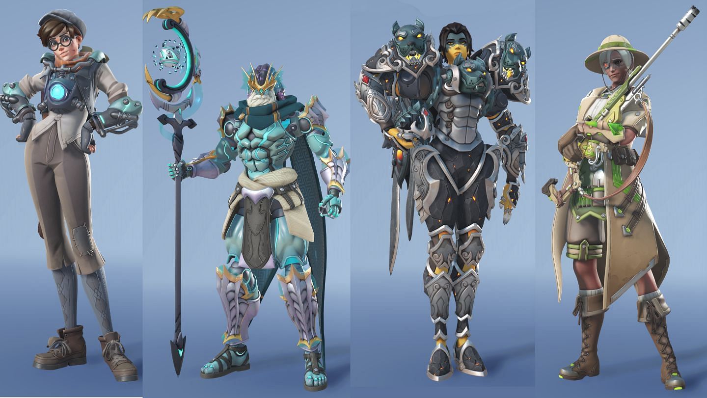 The Battle Pass is a cost effective way of getting your hands on Legendary skins in Overwatch 2 (Image via Sportskeeda)