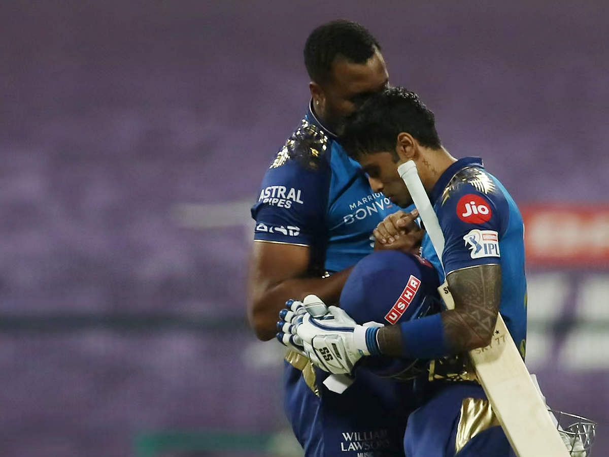 Kieron Pollard and Suryakumar Yadav