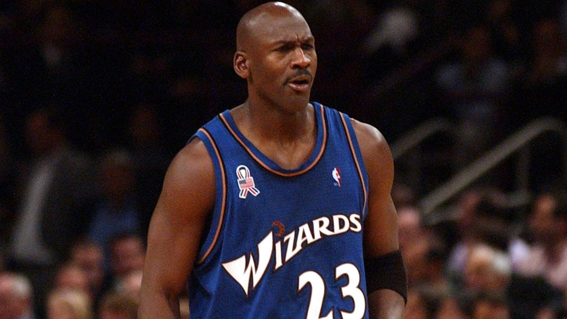 Michael Jordan with the Washington Wizards