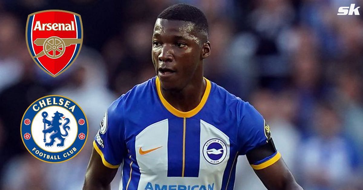 Moises Caicedo will cost Arsenal or Chelsea a hefty fee.
