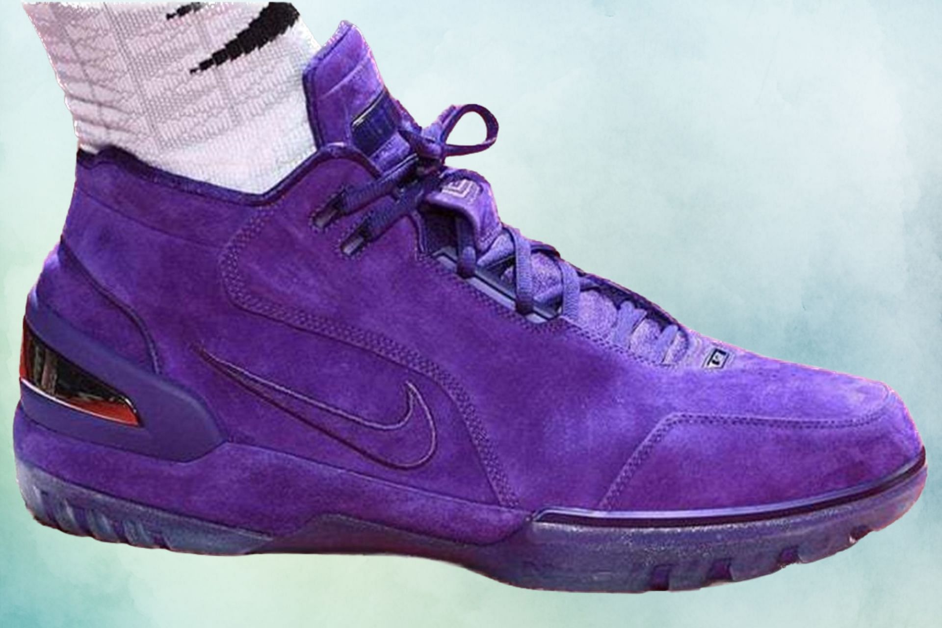 Purple LeBron James Shoes.