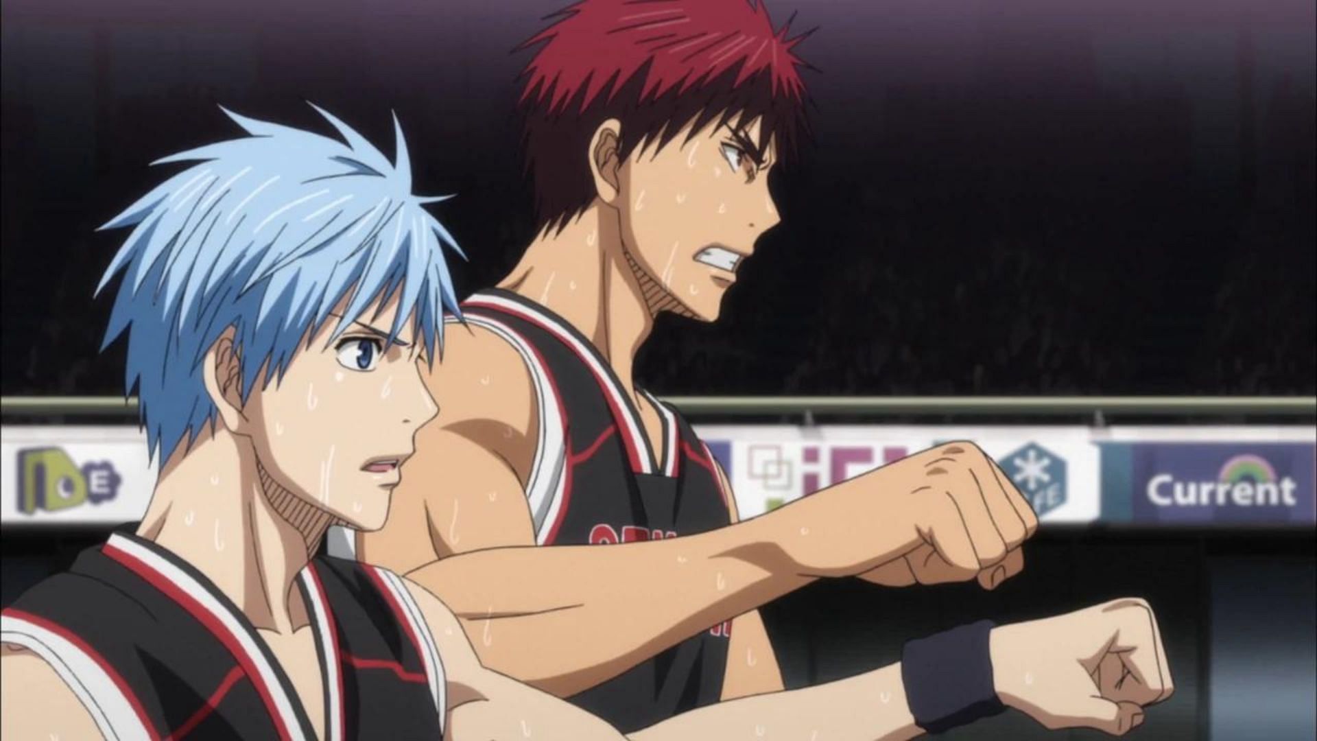 Kagami and Kuroko as seen in the anime (Image via Production I.G)