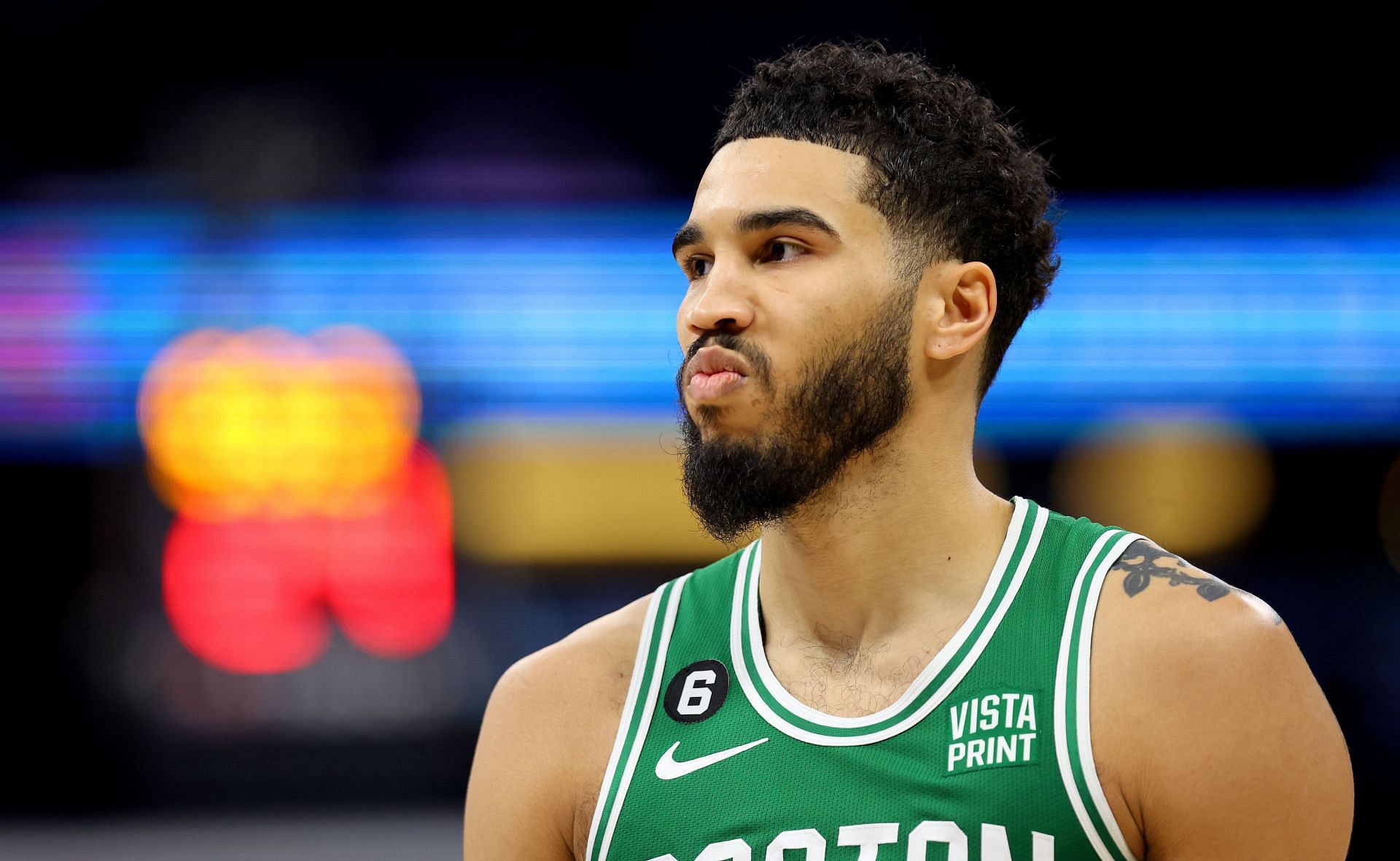 Jayson Tatum of the Boston Celtics