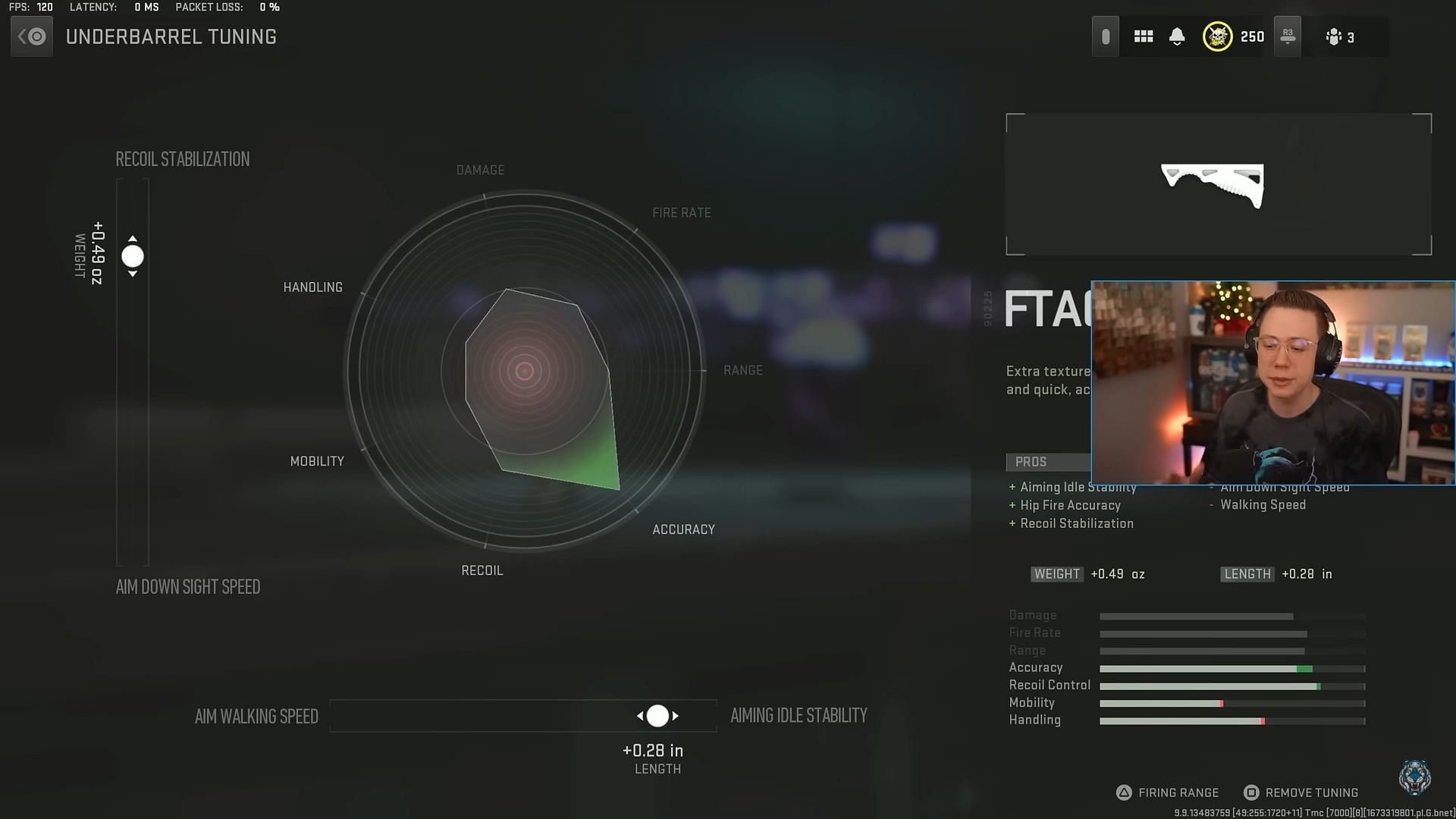 Tuning for Warzone 2 FTAC Ripper 56 (Image via Activision and YouTube/WhosImmortal)