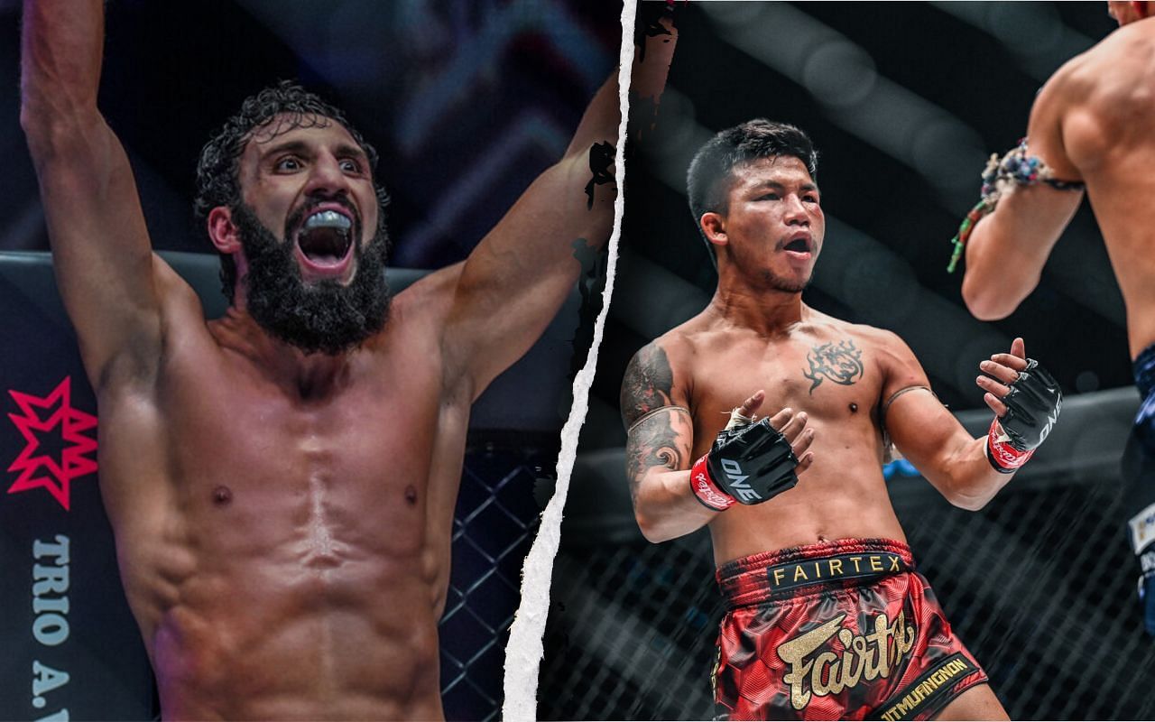 Chingiz Allazov (left), Rodtang Jitmuangnon (right), photo by ONE Championship