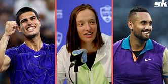 Carlos Alcaraz, Iga Swiatek, Nick Kyrgios, and tennis world usher in the New Year, celebrate the start of 2023 with their fans around the world