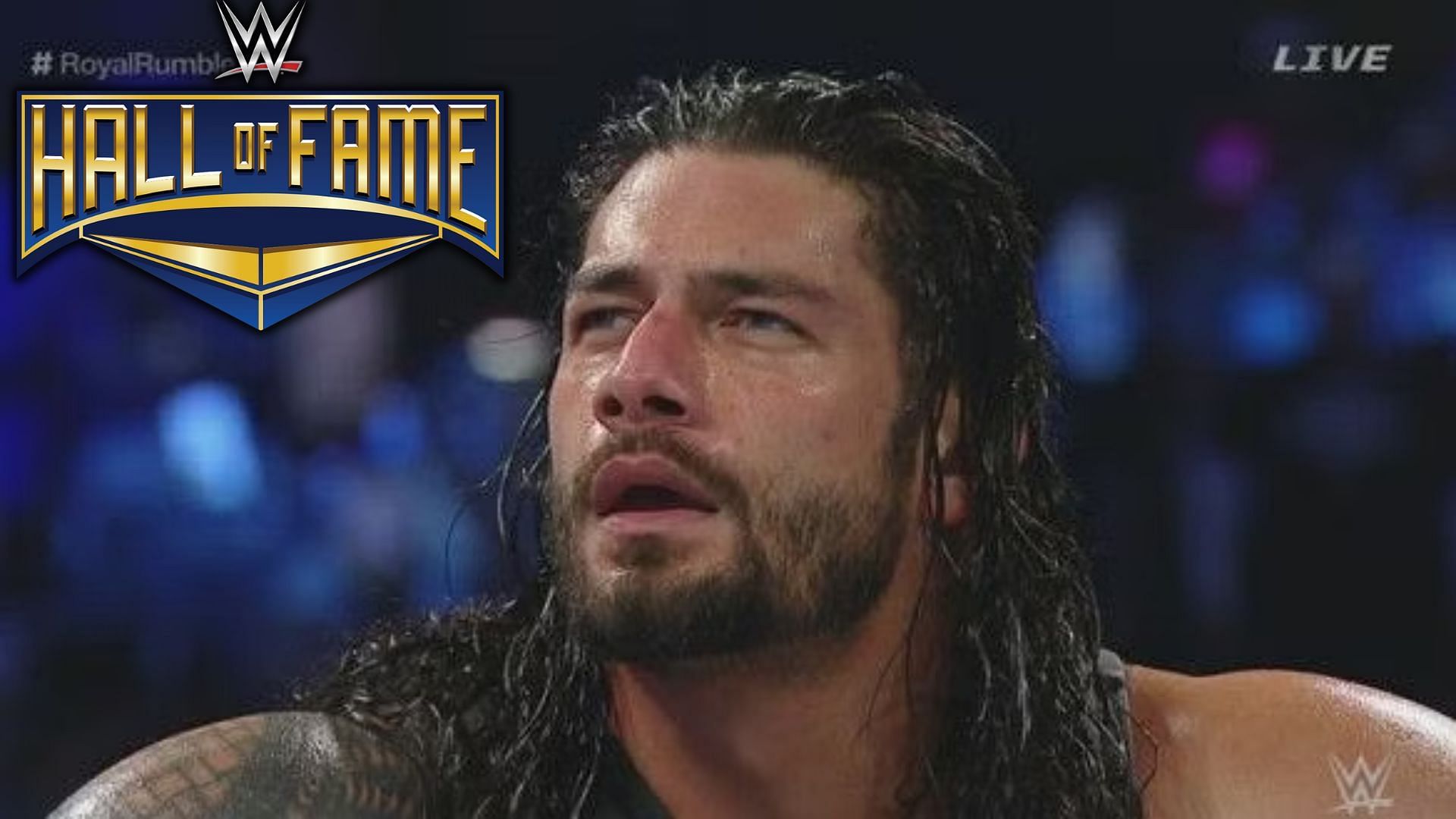 What does Roman Reigns have in common with this controversial legend?