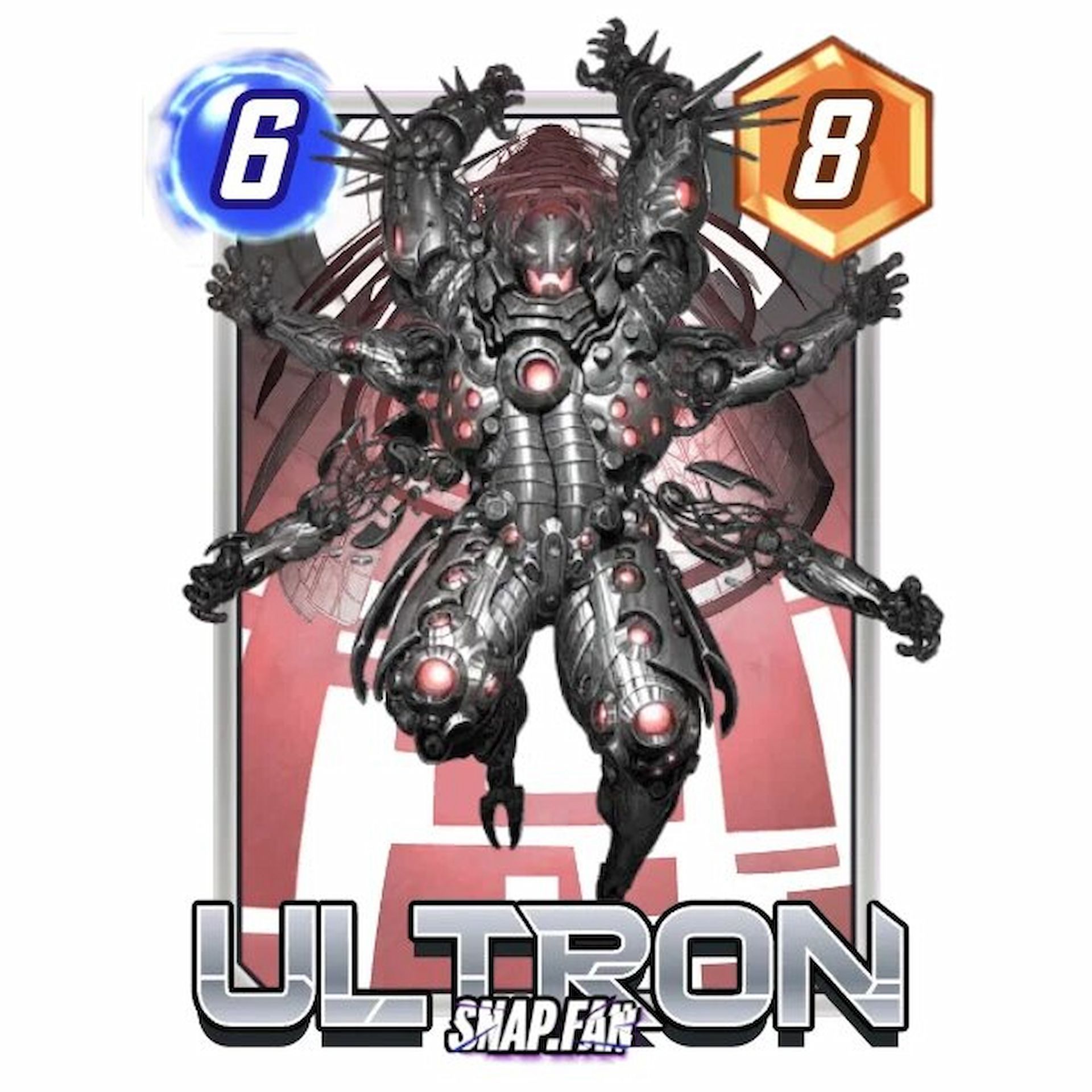 All Ultron card variants in Marvel Snap