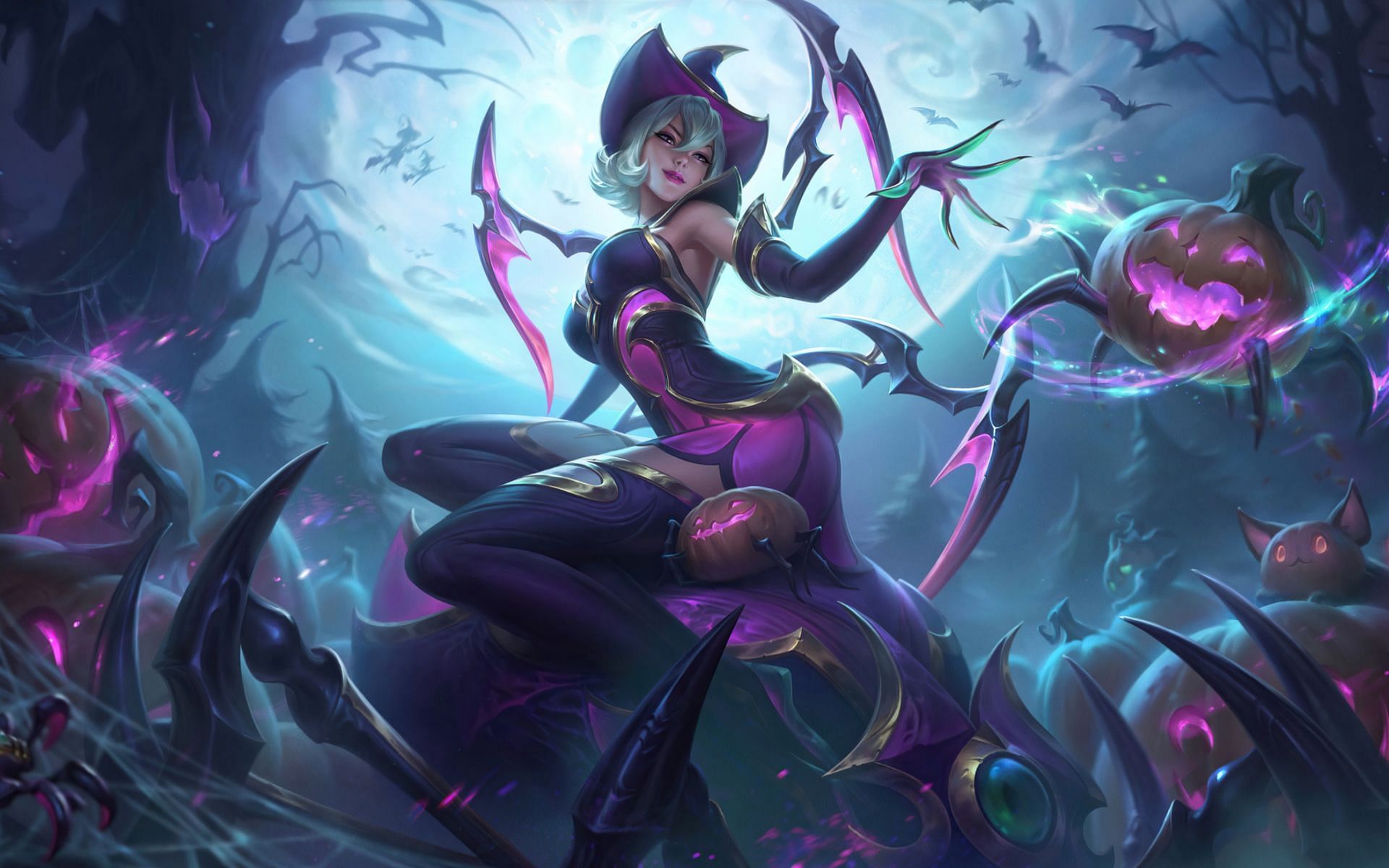 Elise is the argubaly the best turret-diving champion in the game (Image via Riot Games)